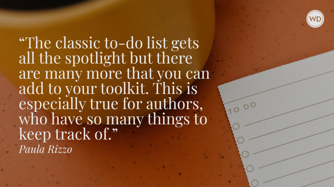 6 Lists to Make Writers More Efficient | Paula Rizzo