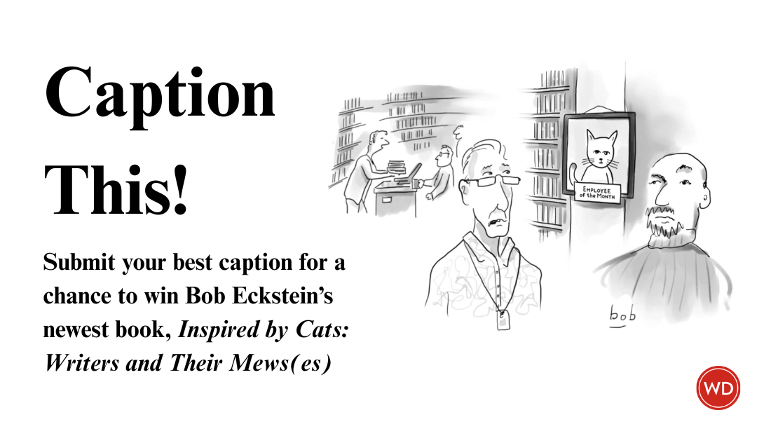 Cartoon by Bob Eckstein with text: Caption This!