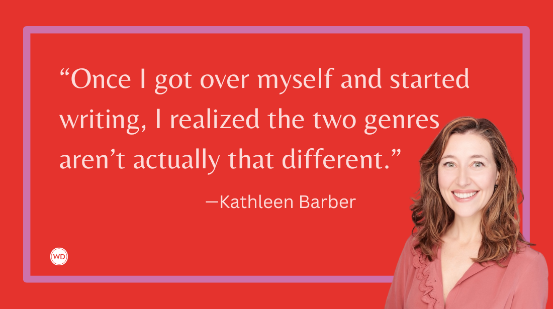 Tension, Twists, and Happily Ever Afters: 5 Things I Learned in Switching Genres, by Kathleen Barber