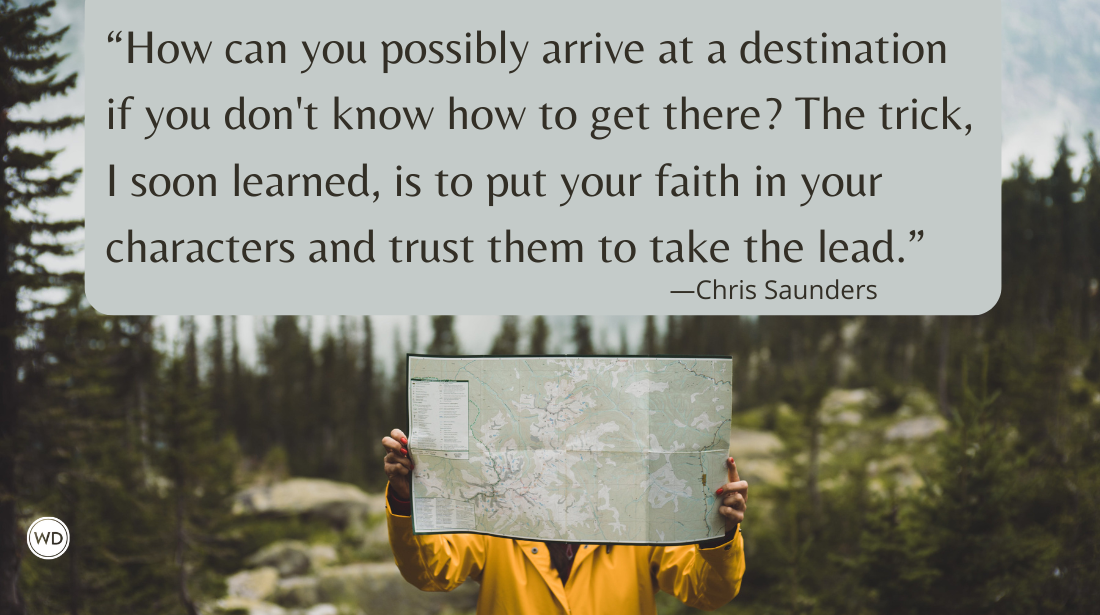 When Pantsing Pays Off, by Chris Saunders